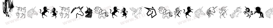 MagicalUnicornLight-YOga字体转换