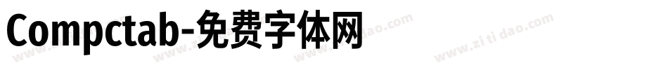 Compctab字体转换