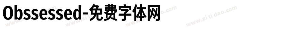 Obssessed字体转换