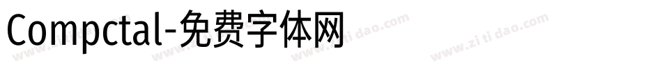 Compctal字体转换