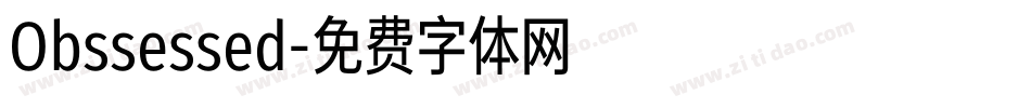 Obssessed字体转换