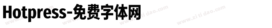 Hotpress字体转换