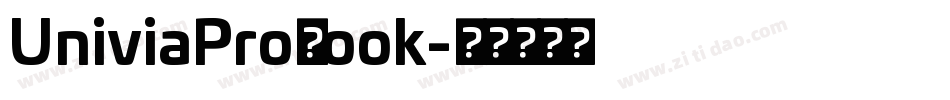 UniviaProBook字体转换