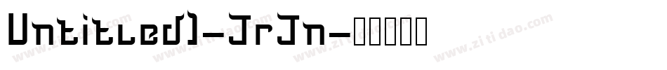 Untitled1-JrJn字体转换