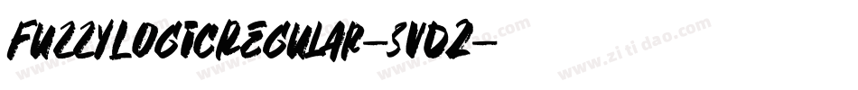 FuzzyLogicRegular-3VdZ字体转换