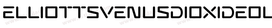 ElliottsVenusDioxideOutlined字体转换