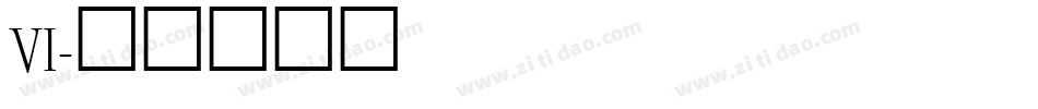Vi字体转换