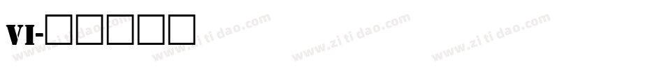 Vi字体转换