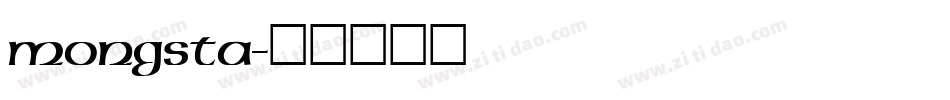 Mongsta字体转换