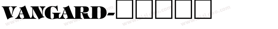 VANGARD字体转换