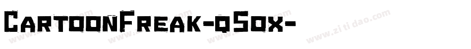 CartoonFreak-q5ox字体转换