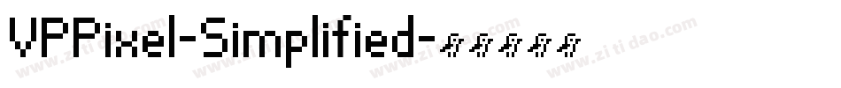 VPPixel-Simplified字体转换