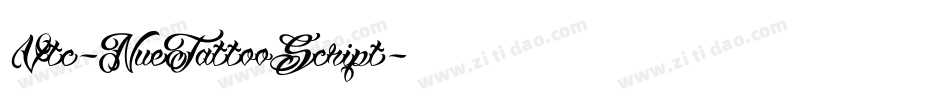 Vtc-NueTattooScript字体转换