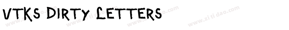 Vtks-Dirty-Letters字体转换