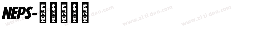 NEPS字体转换