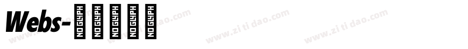 Webs字体转换