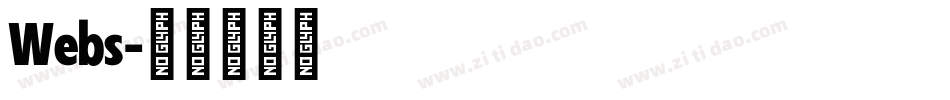 Webs字体转换