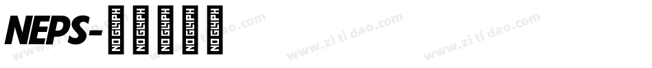 NEPS字体转换
