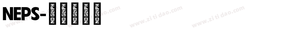NEPS字体转换