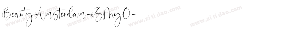 BeautyAmsterdam-eZMyO字体转换