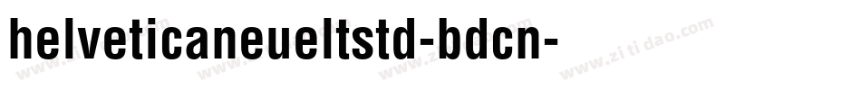 helveticaneueltstd-bdcn字体转换