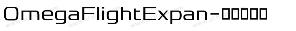 OmegaFlightExpan字体转换
