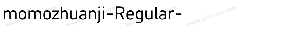 momozhuanji-Regular字体转换