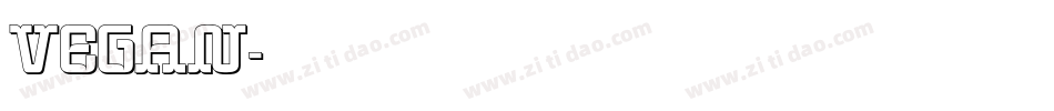 Vegan字体转换