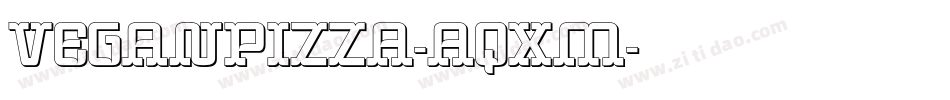 VeganPizza-AqXm字体转换