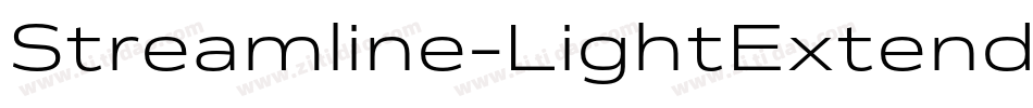 Streamline-LightExtended字体转换
