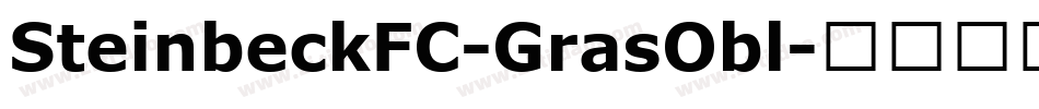 SteinbeckFC-GrasObl字体转换