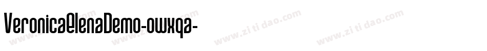 VeronicaElenaDemo-owxqa字体转换