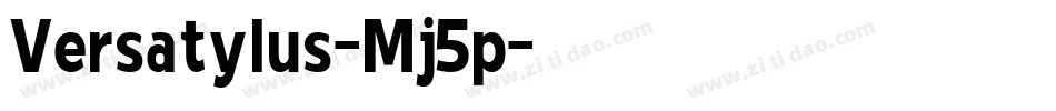 Versatylus-Mj5p字体转换