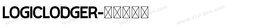 LOGICLODGER字体转换