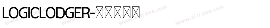 LOGICLODGER字体转换