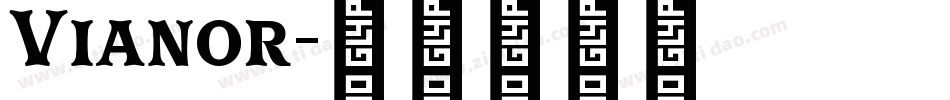 Vianor字体转换