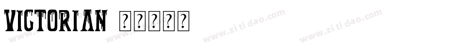 Victorian字体转换