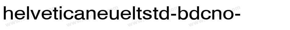 helveticaneueltstd-bdcno字体转换