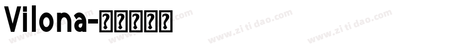 Vilona字体转换