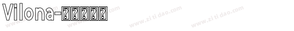 Vilona字体转换