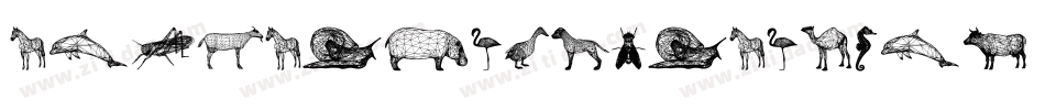 AnimalsRegularFonty-prer字体转换