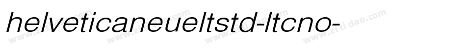 helveticaneueltstd-ltcno字体转换