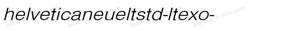 helveticaneueltstd-ltexo字体转换