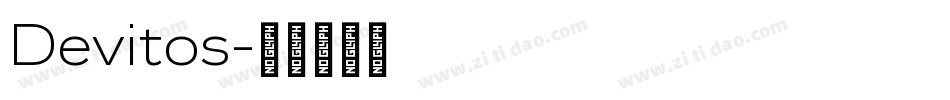 Devitos字体转换