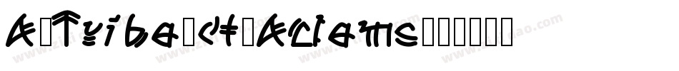A-Tribe-of-Aclems字体转换