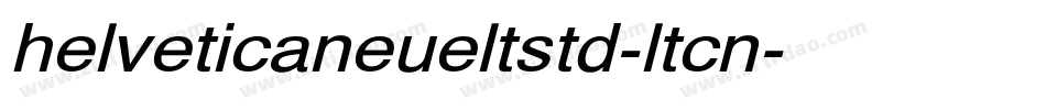 helveticaneueltstd-ltcn字体转换