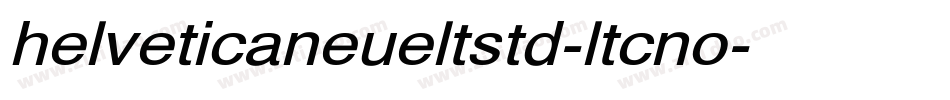 helveticaneueltstd-ltcno字体转换