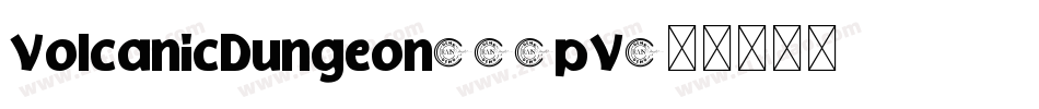 VolcanicDungeon-78pV字体转换