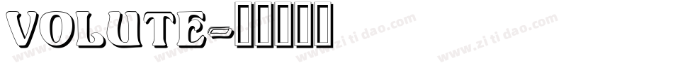 Volute字体转换