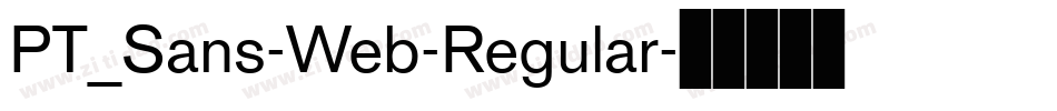 PT_Sans-Web-Regular字体转换